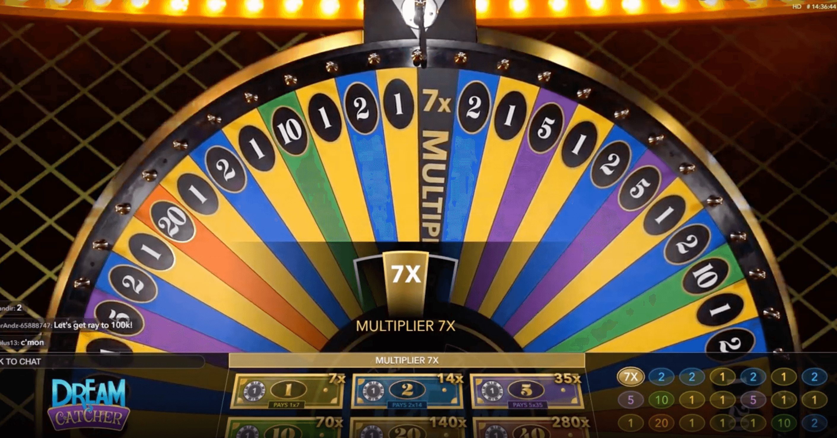 Hvordan spille Live Dream Catcher gratis og ekte penger image