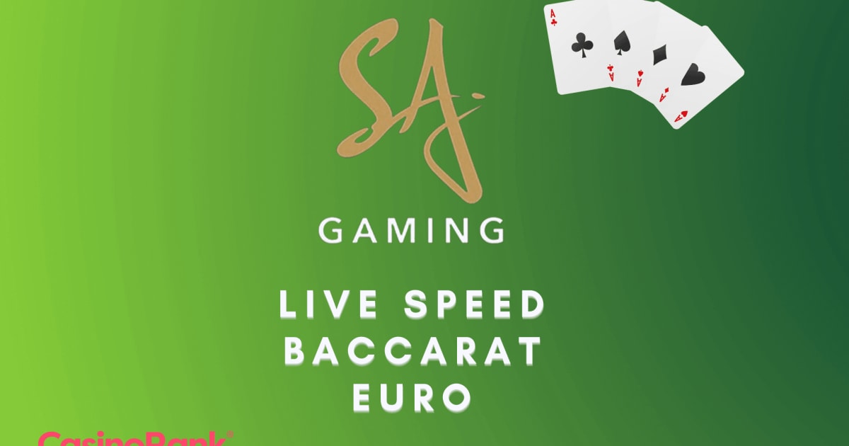 Live Speed Baccarat Euro av SA Gaming