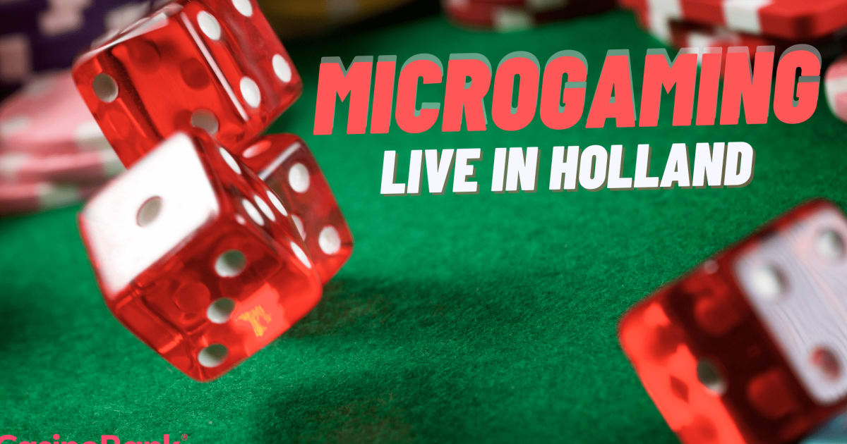 Microgaming tar sine online spilleautomater og live kasinospill til Holland