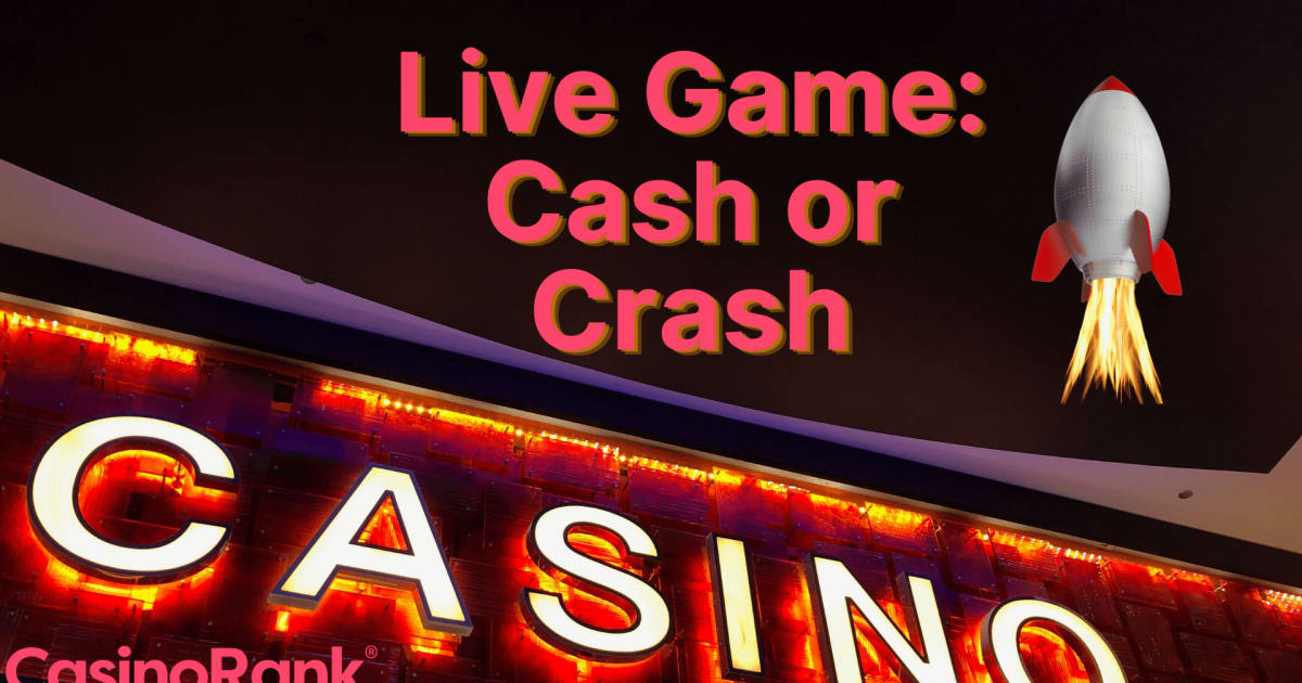 Evolution debuterer Cash or Crash Live Game Show