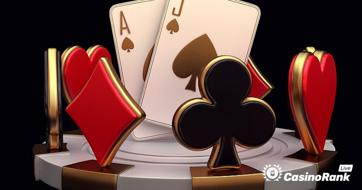 Spille Live 3 Card Poker av Evolution Gaming